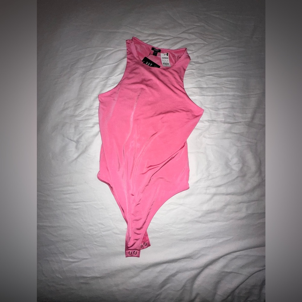 💗 Pink Express Body Contour Bodysuit 💗